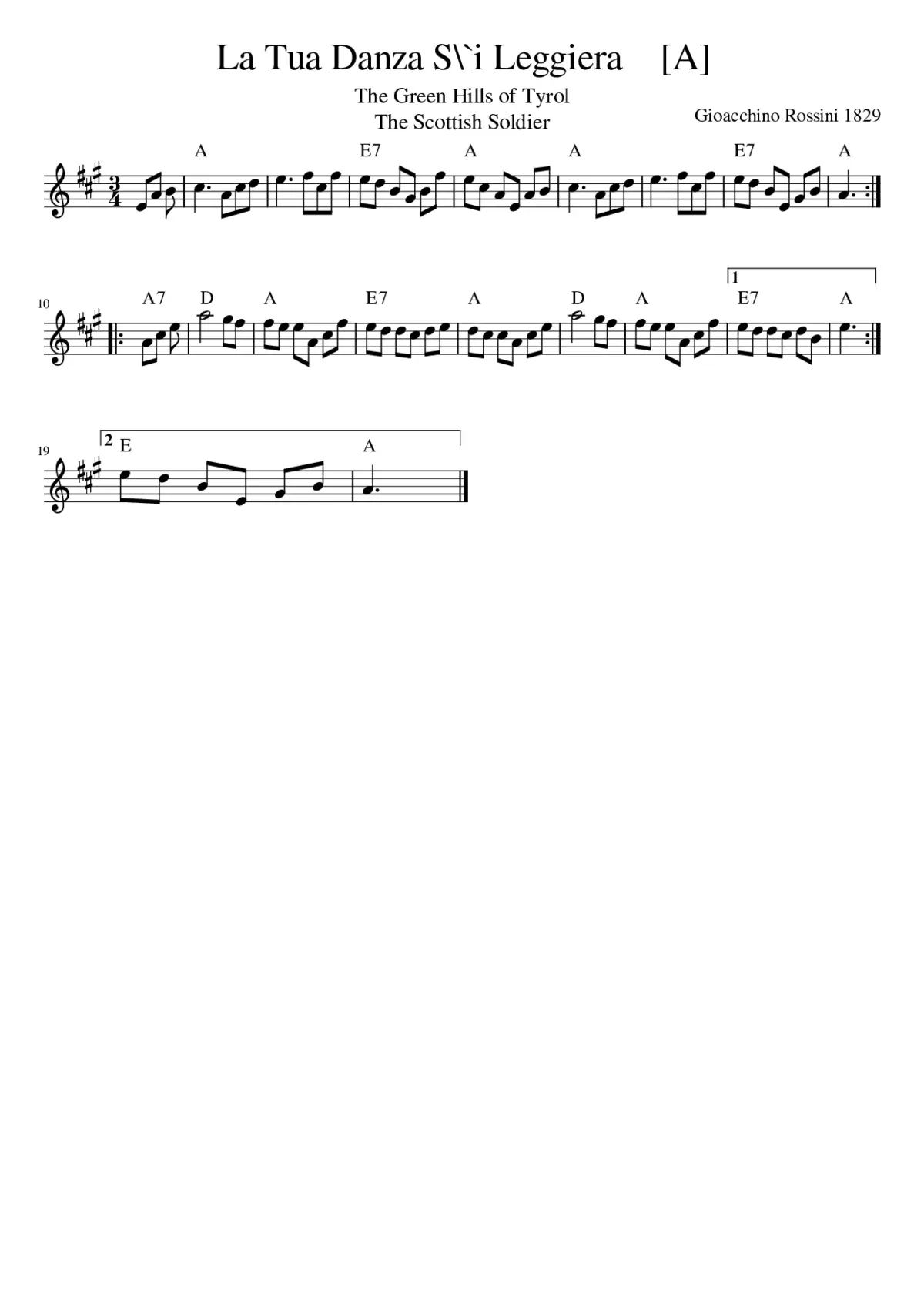 La Danza - Page 1