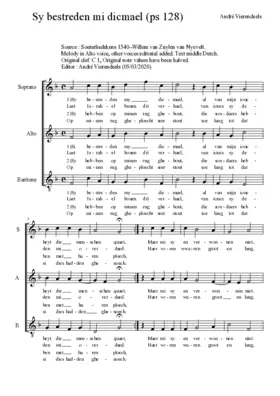 Sy bestreden mi dicmael