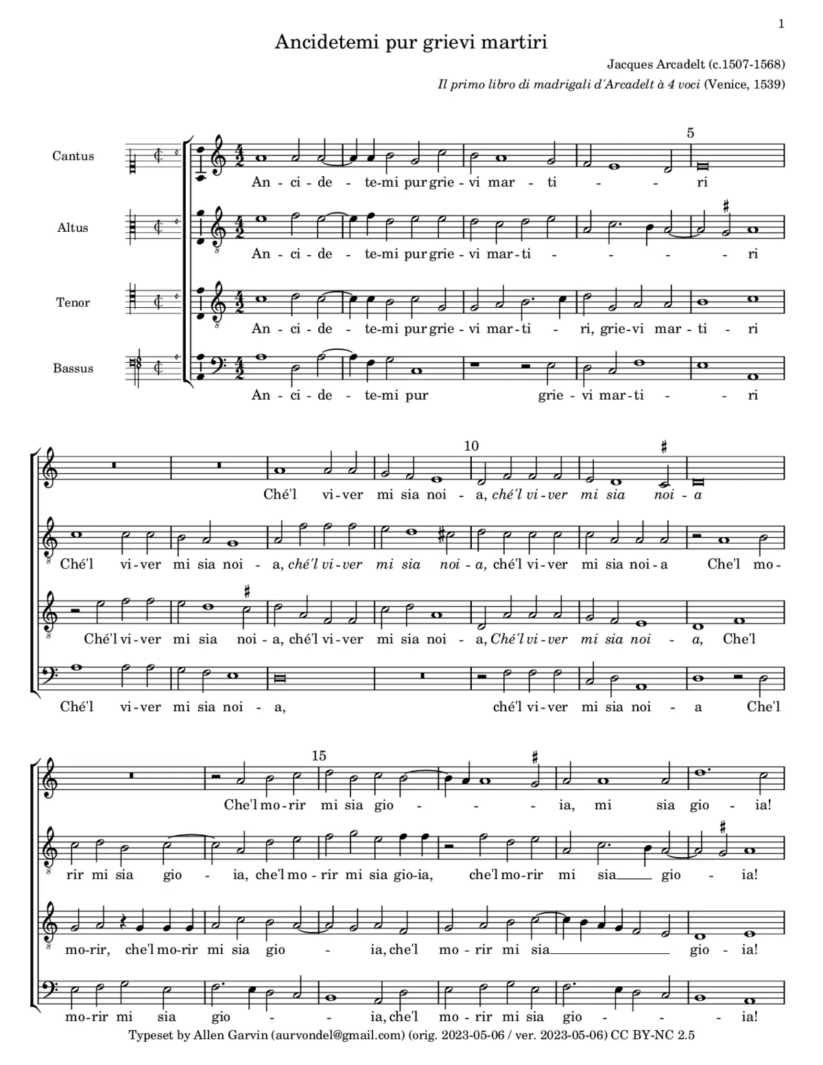 Ancidetemi pur - Page 1
