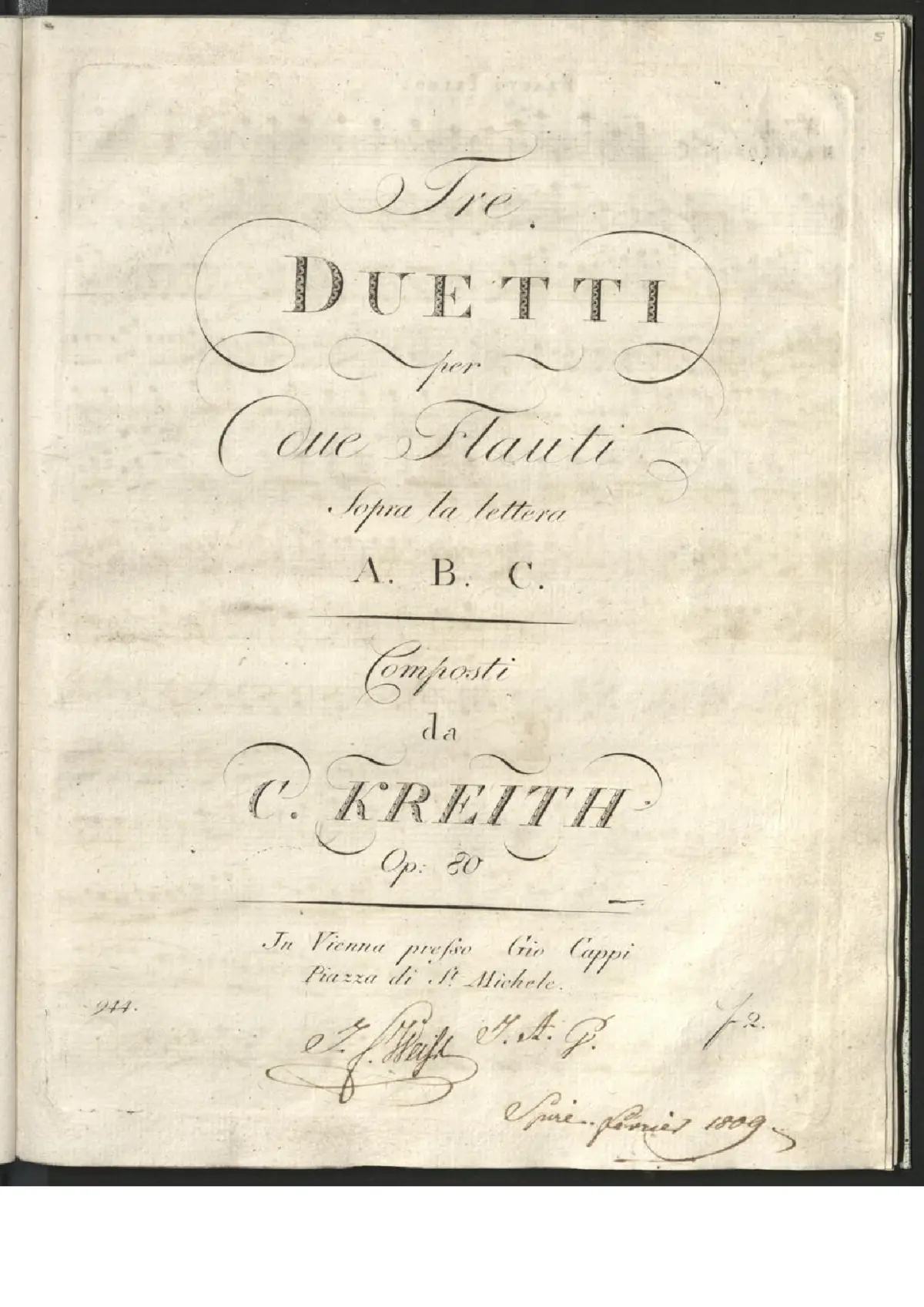 3 Flute Duets - Page 1