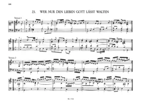Wer nur den lieben Gott läßt walten
