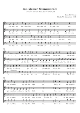 Ein kleiner Sonnenstrahl