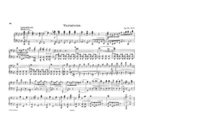 Introduction, Variations and Finale