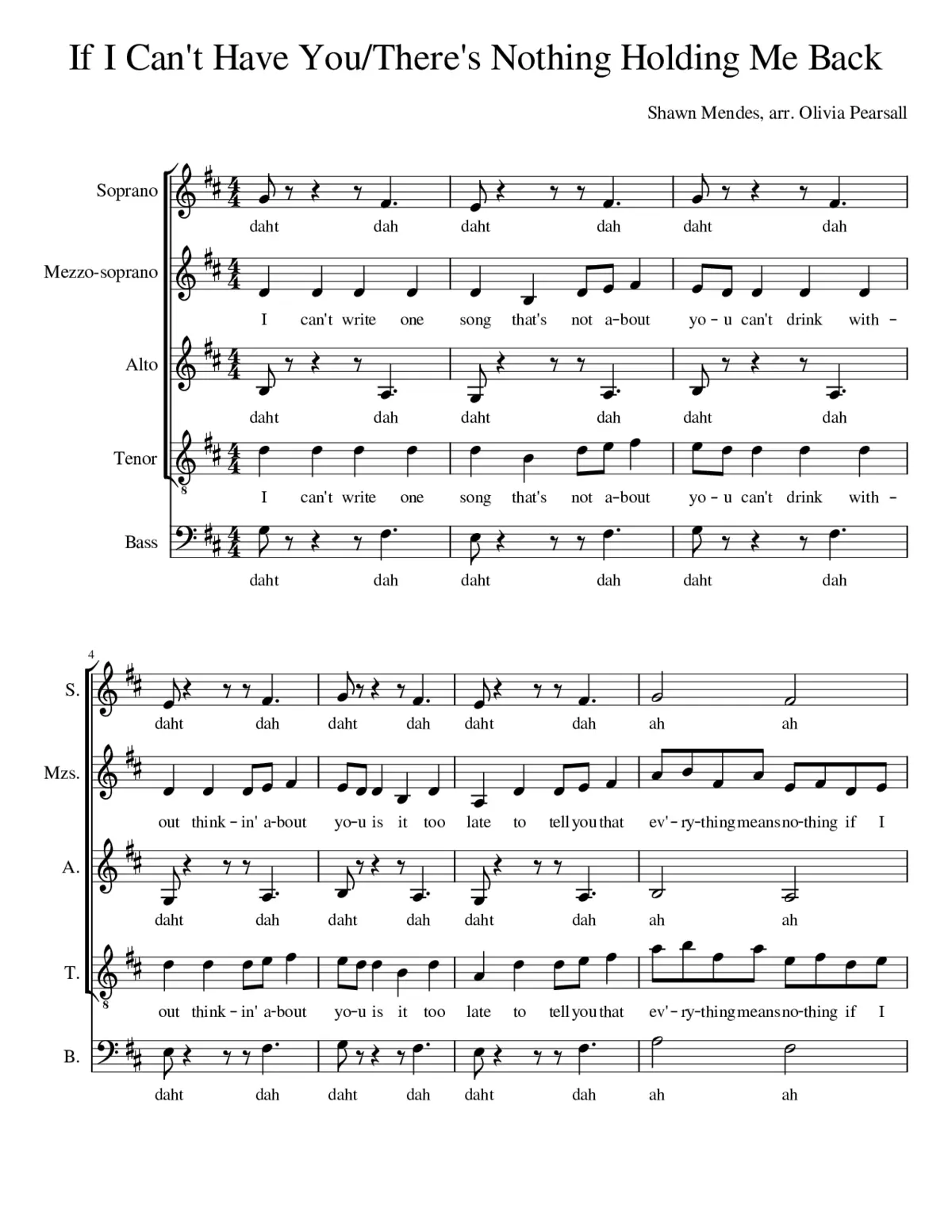 If I Can't Have You - Page 1