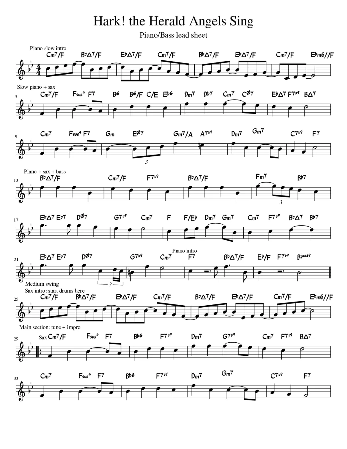 Hark the Herald Angels Sing - Page 1