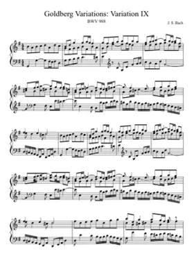 Goldberg-Variationen BWV 988