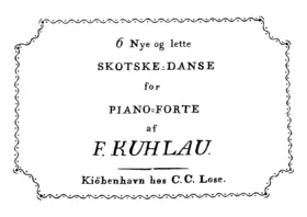 6 Scottish Dances For Piano, WoO 218