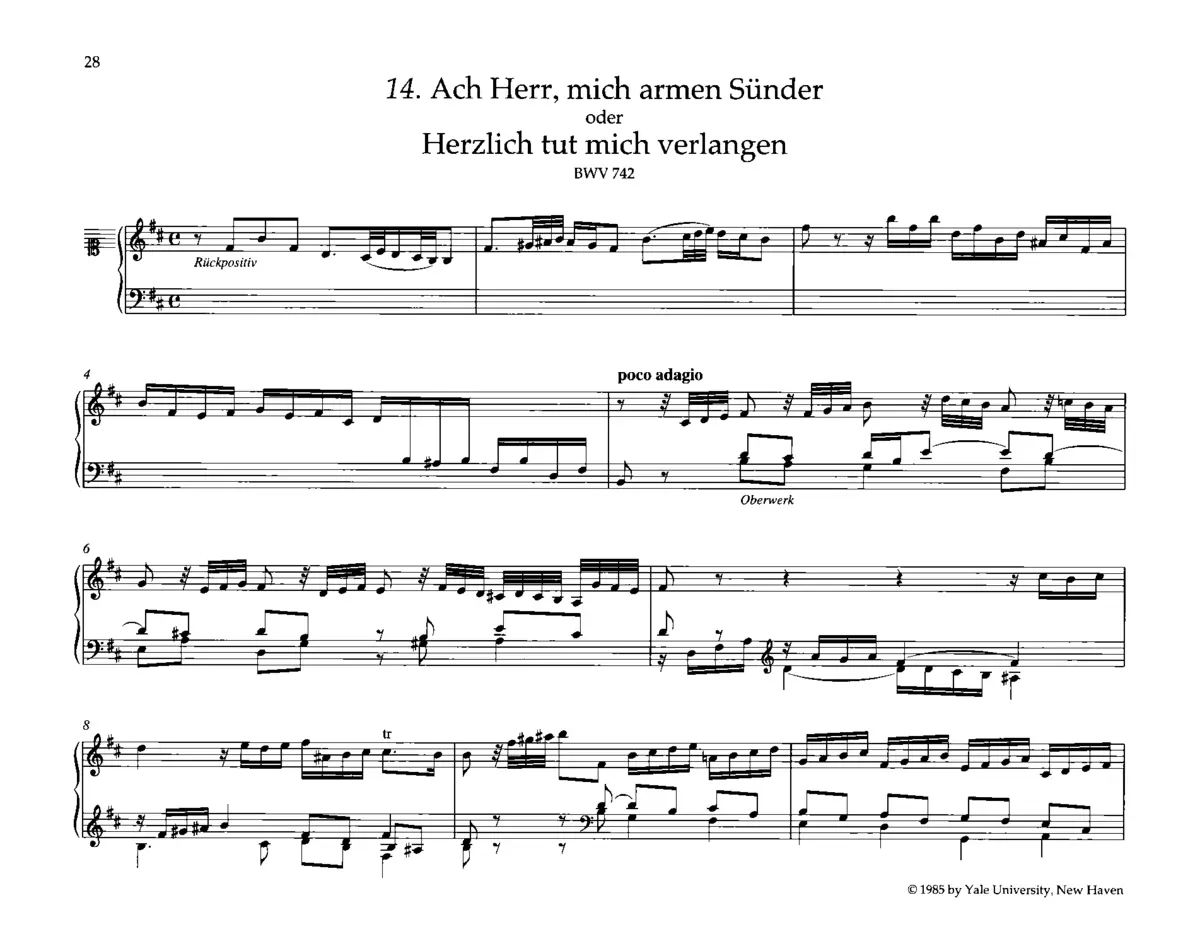 Ach Herr, mich armen Sünder - Page 1