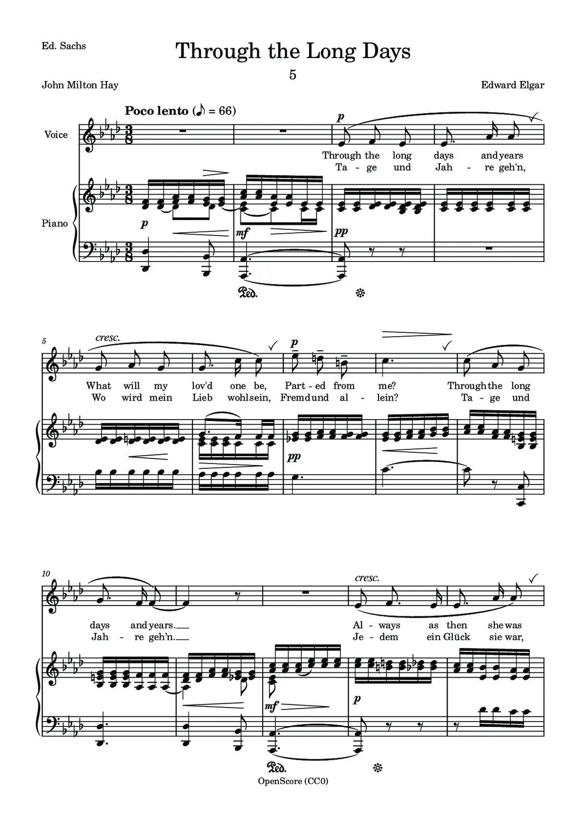 Through the Long Days - Page 1