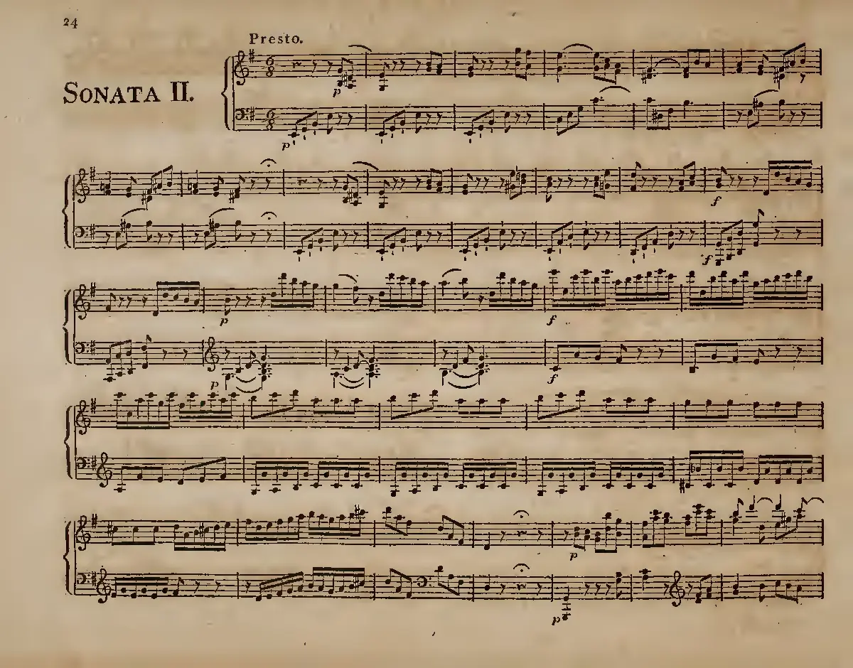 Keyboard Sonata - Page 1