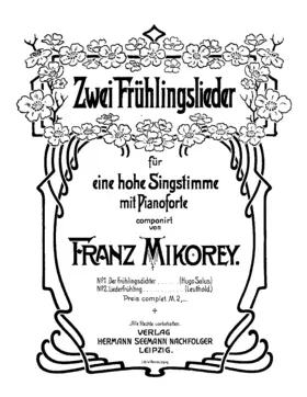 2 Frühlingslieder