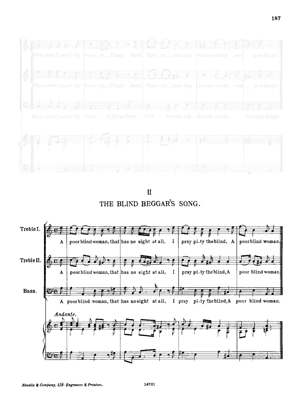 A Poor Blind Woman, ZD 171 - Page 1