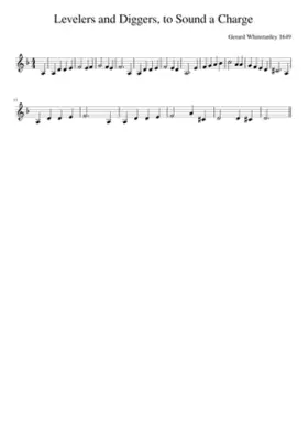 Levelers and Diggers to Sound a Charge