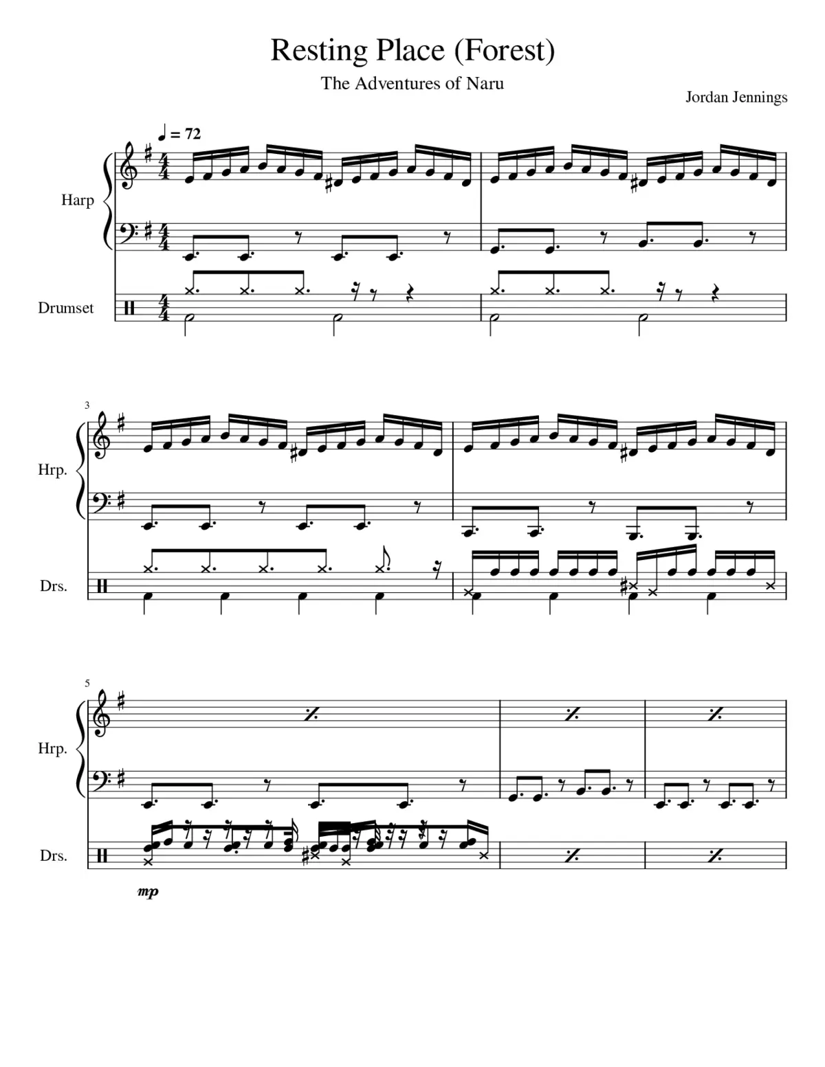 Resting Place Forest - Page 1