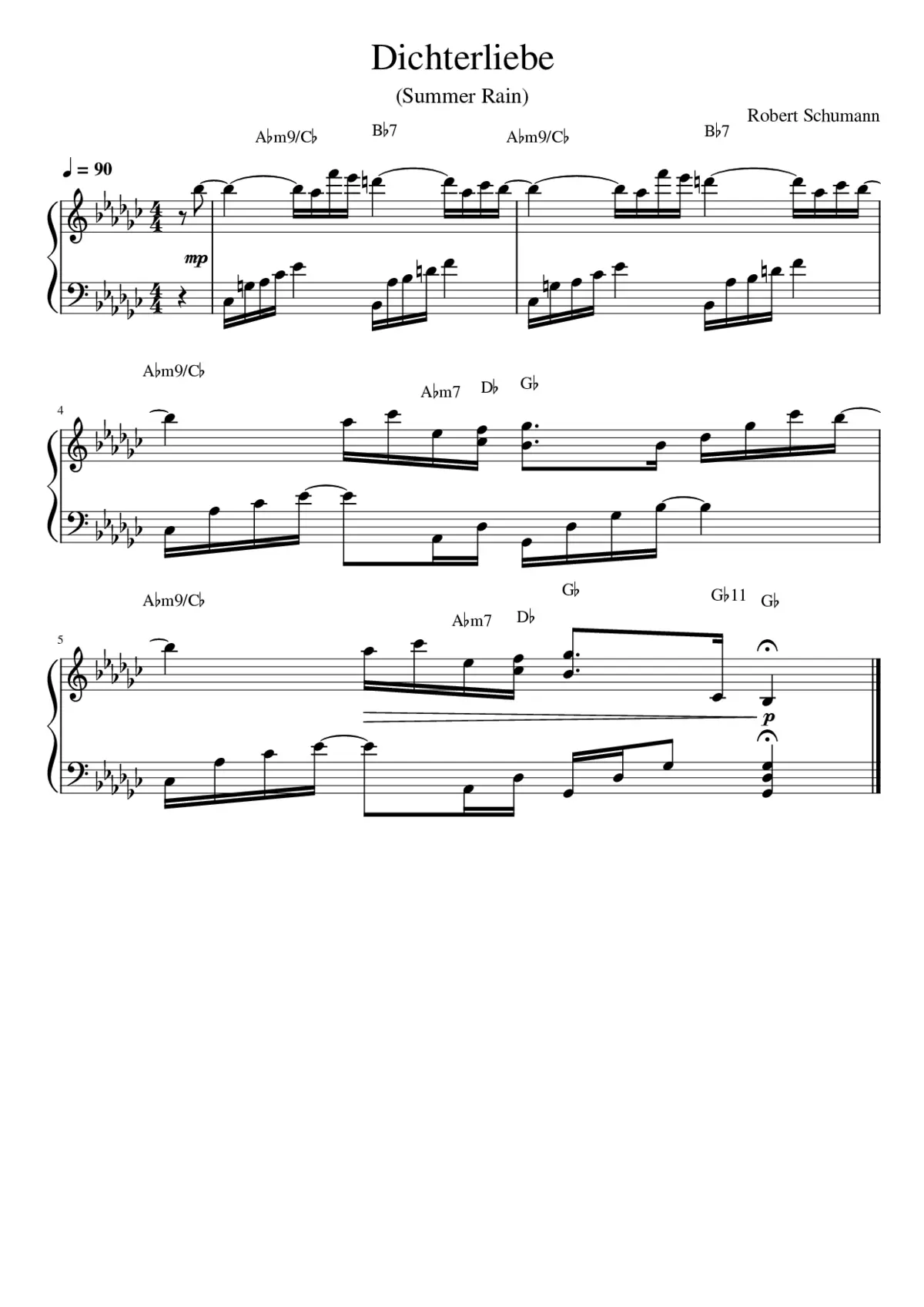 Dichterliebe Op.48 - Page 1