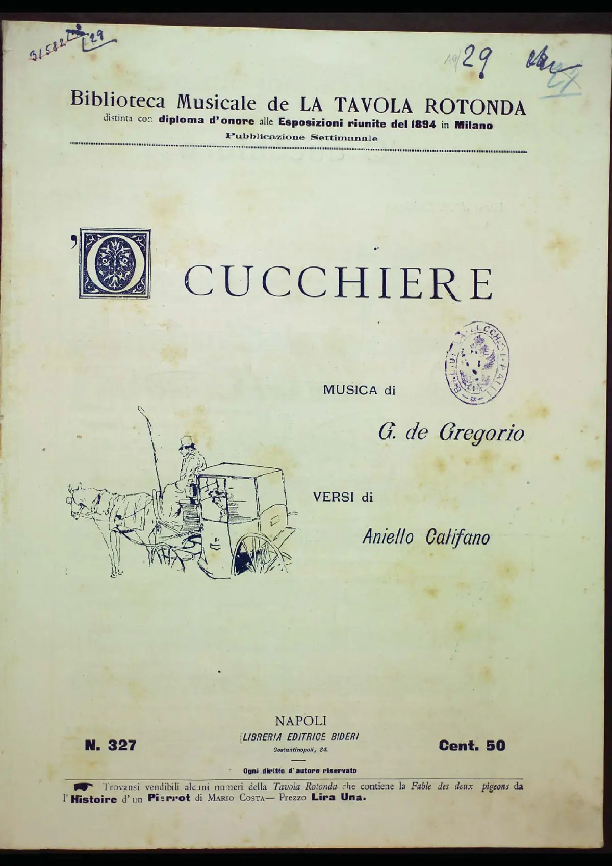 'O cucchiere - Page 1