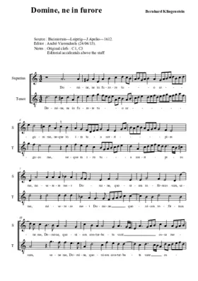 Domine, ne in furore tuo