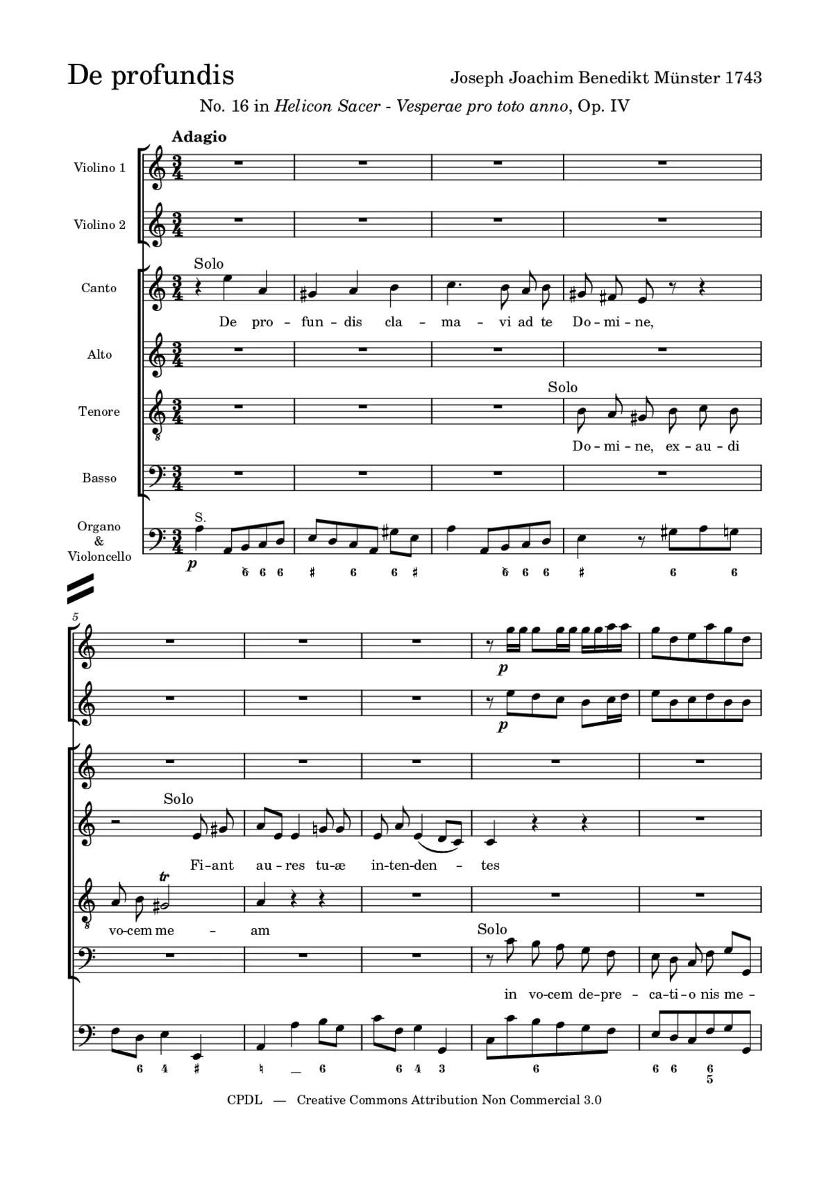 De profundis, Op.4,16 - Page 1