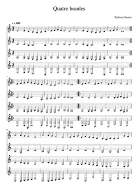 Quatre branles
