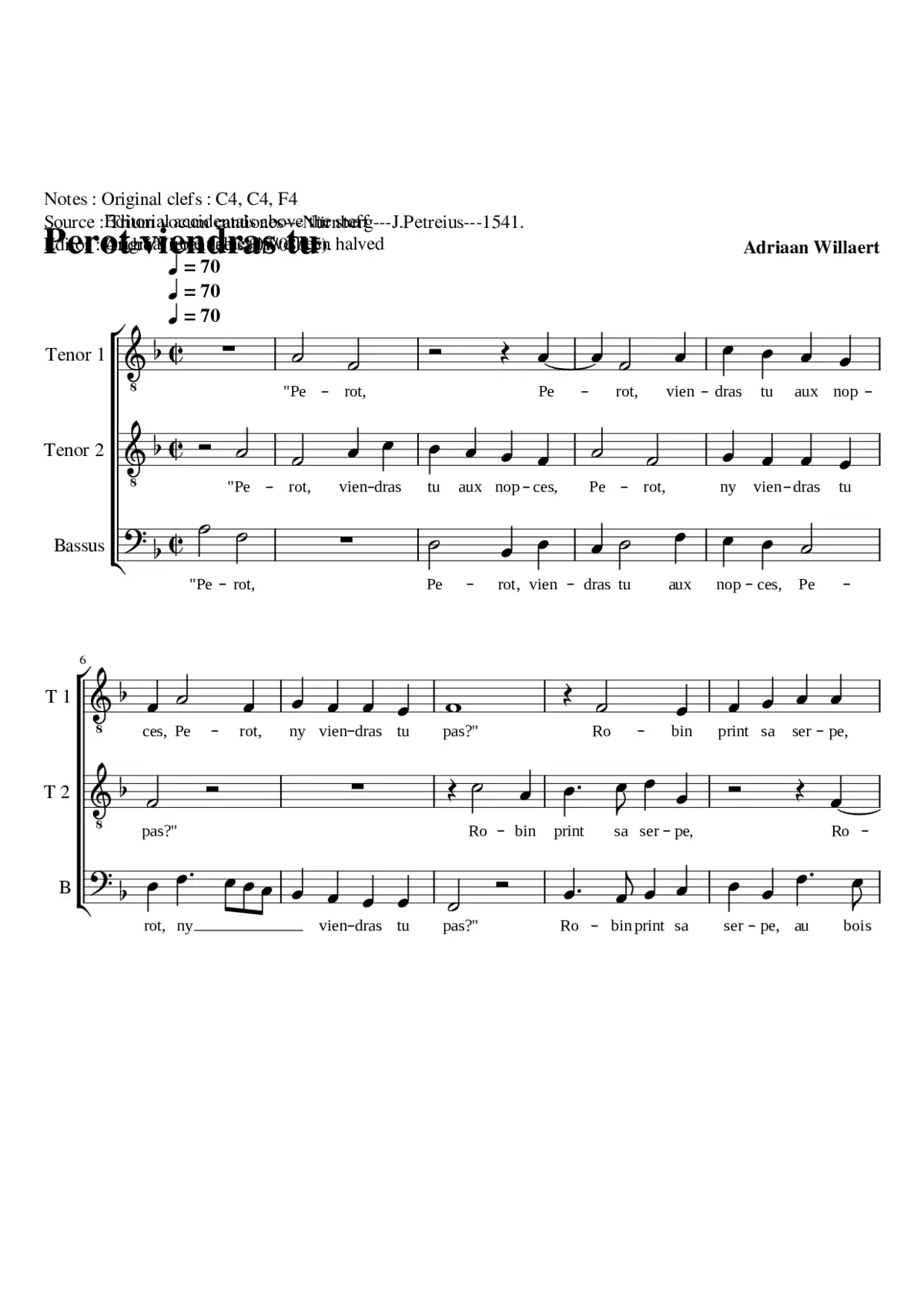 Perot viendras tu - Page 1