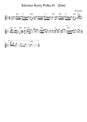 Klezmer Kerry Polka 1