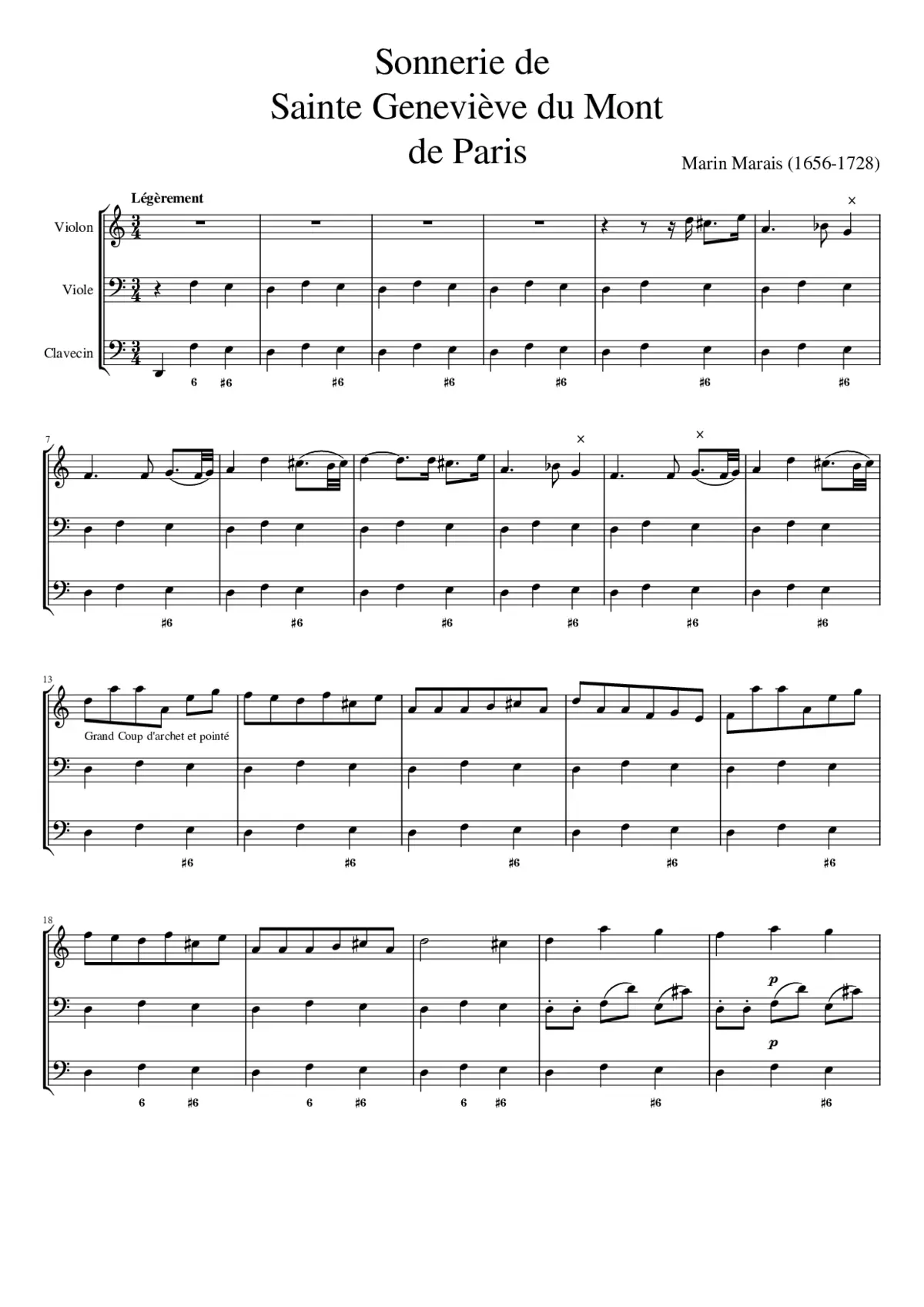 Sonnerie de Sainte GenevieÌve du Mont de Paris - Page 1