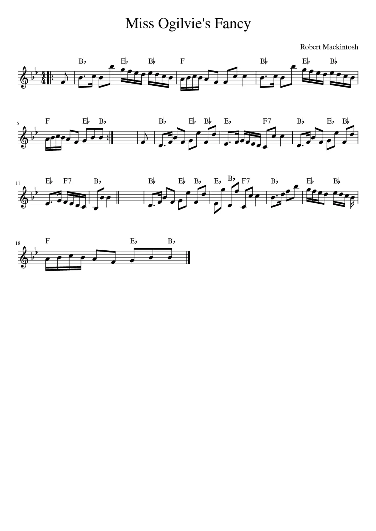 Miss Ogilvie's Fancy - Page 1