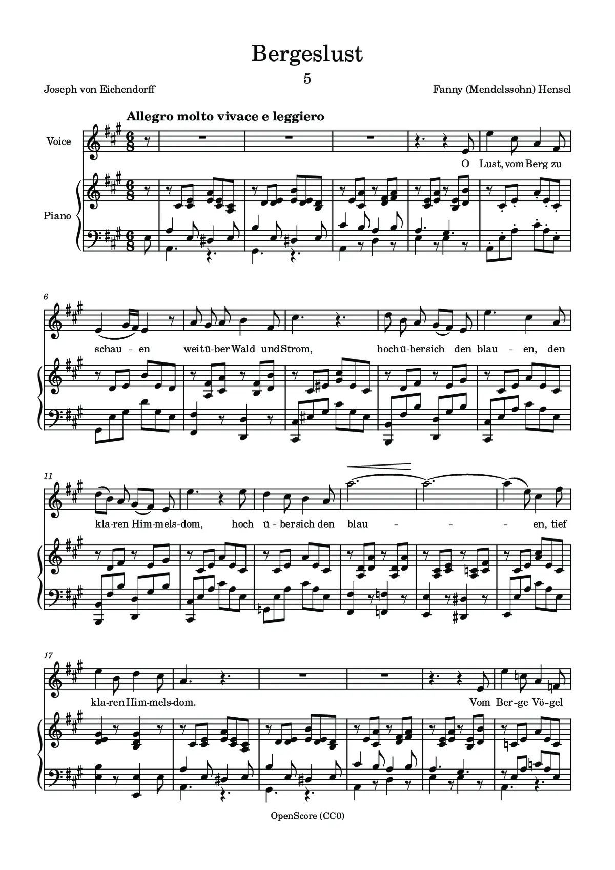 Bergeslust - Page 1