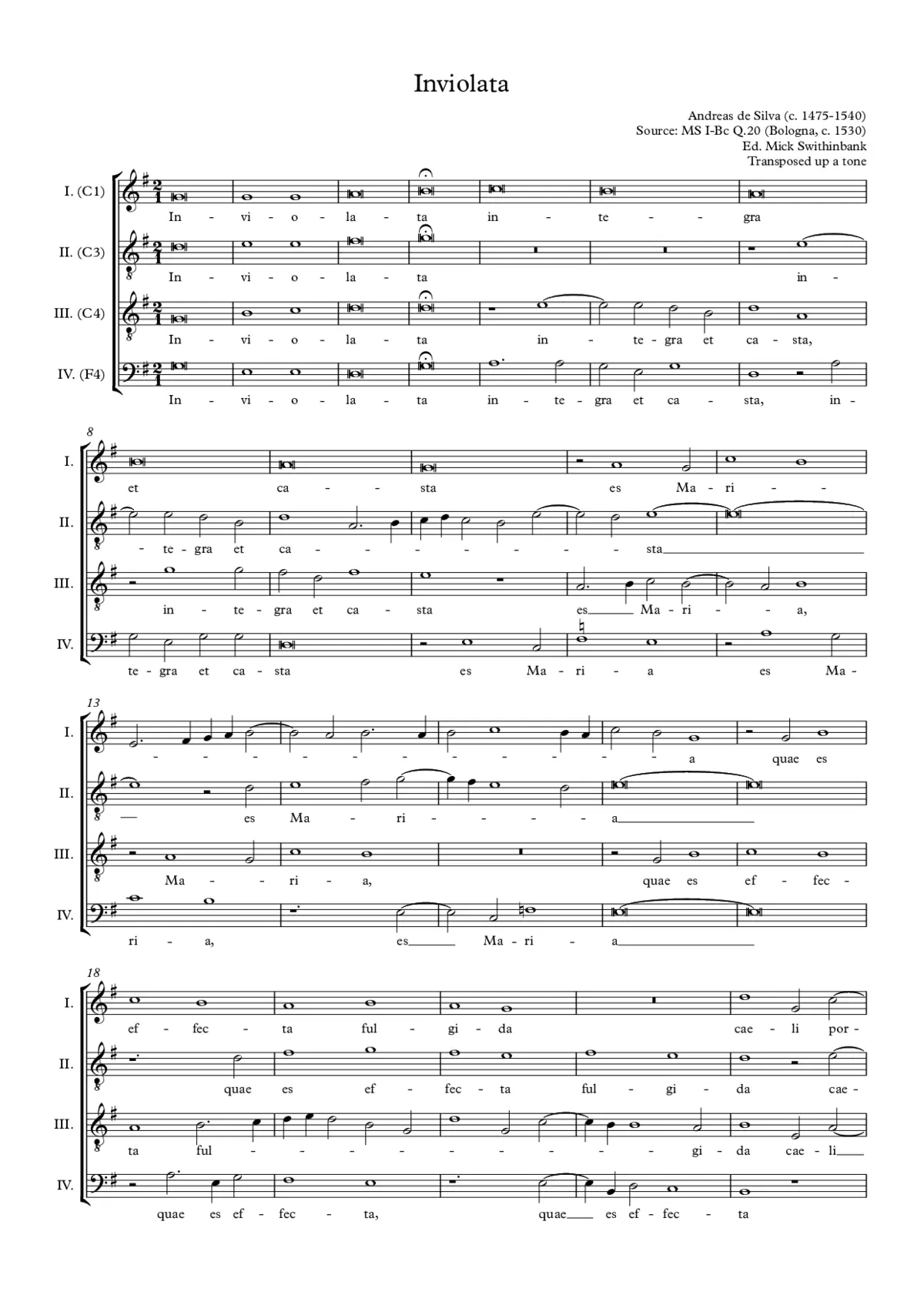 Inviolata - Page 1
