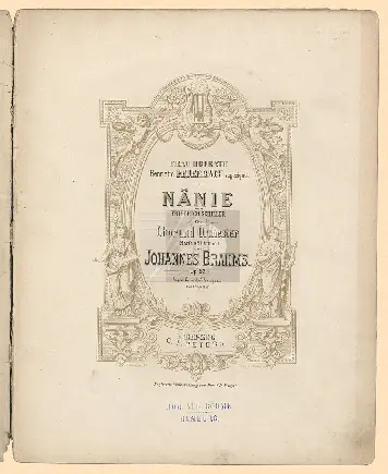 Nänie - Page 1