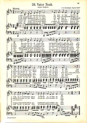 2 Gesänge für Bass