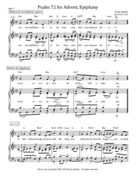 Psalm 72 for Advent/Epiphany