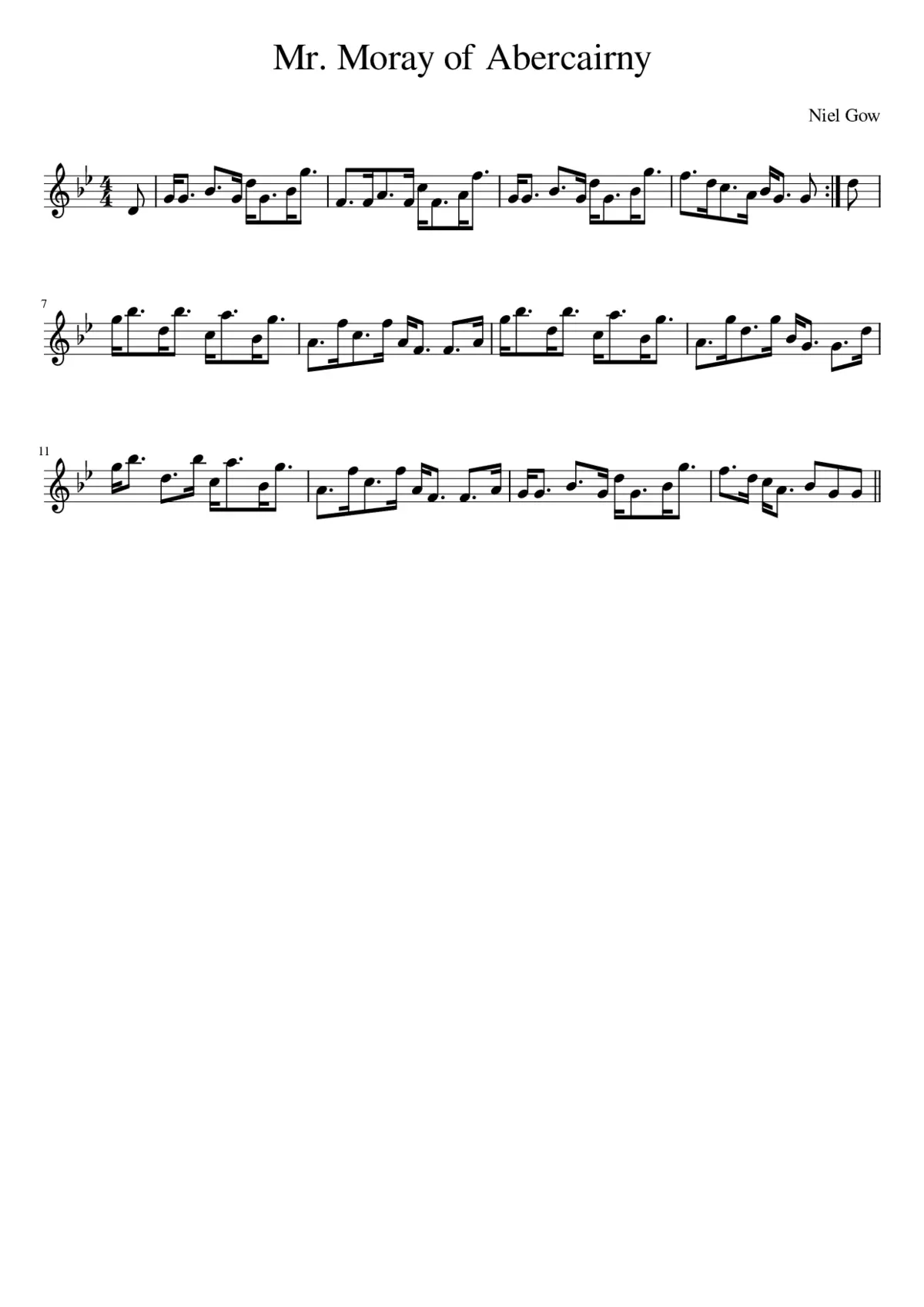 Mr. Moray of Abercairny - Page 1