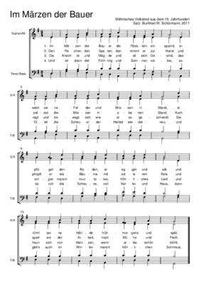 Im Märzen der Bauer