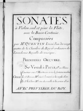 10 Sonatas, Op.1