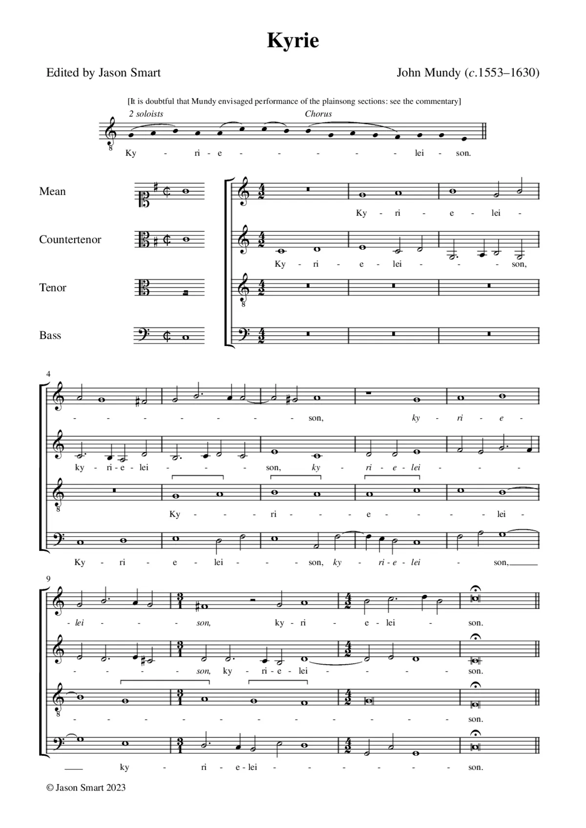 Kyrie - Page 1