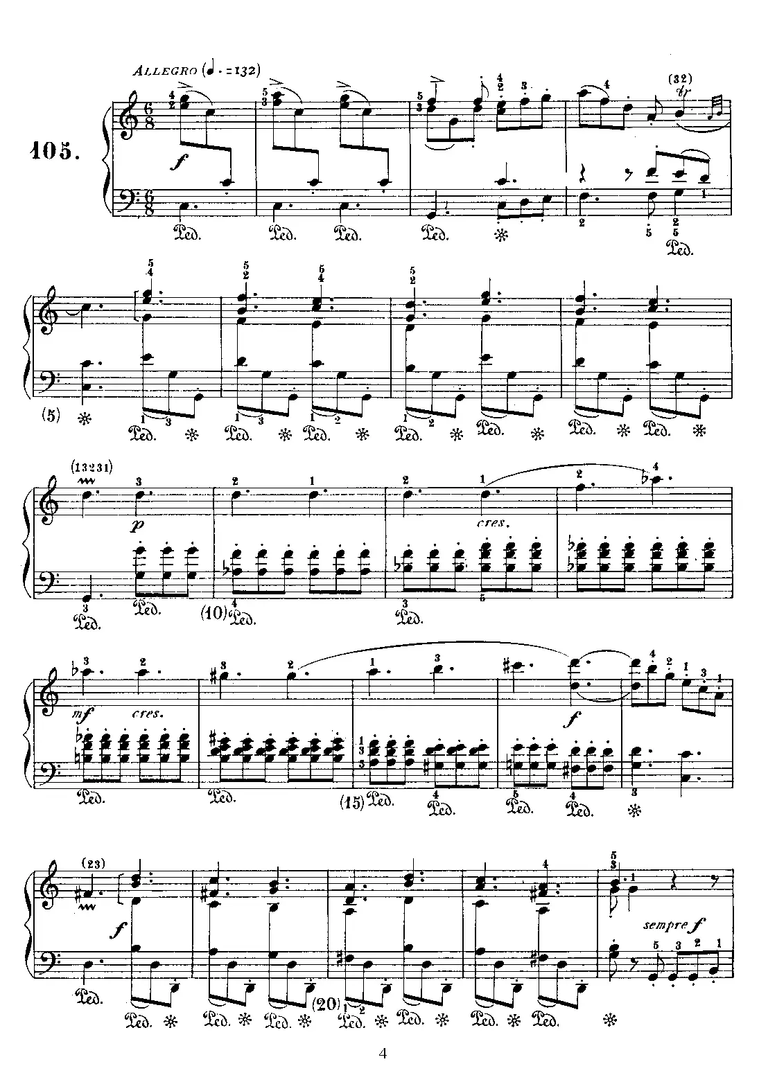 Keyboard Sonata in C major - Page 1