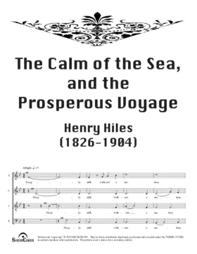 The calm of the sea
