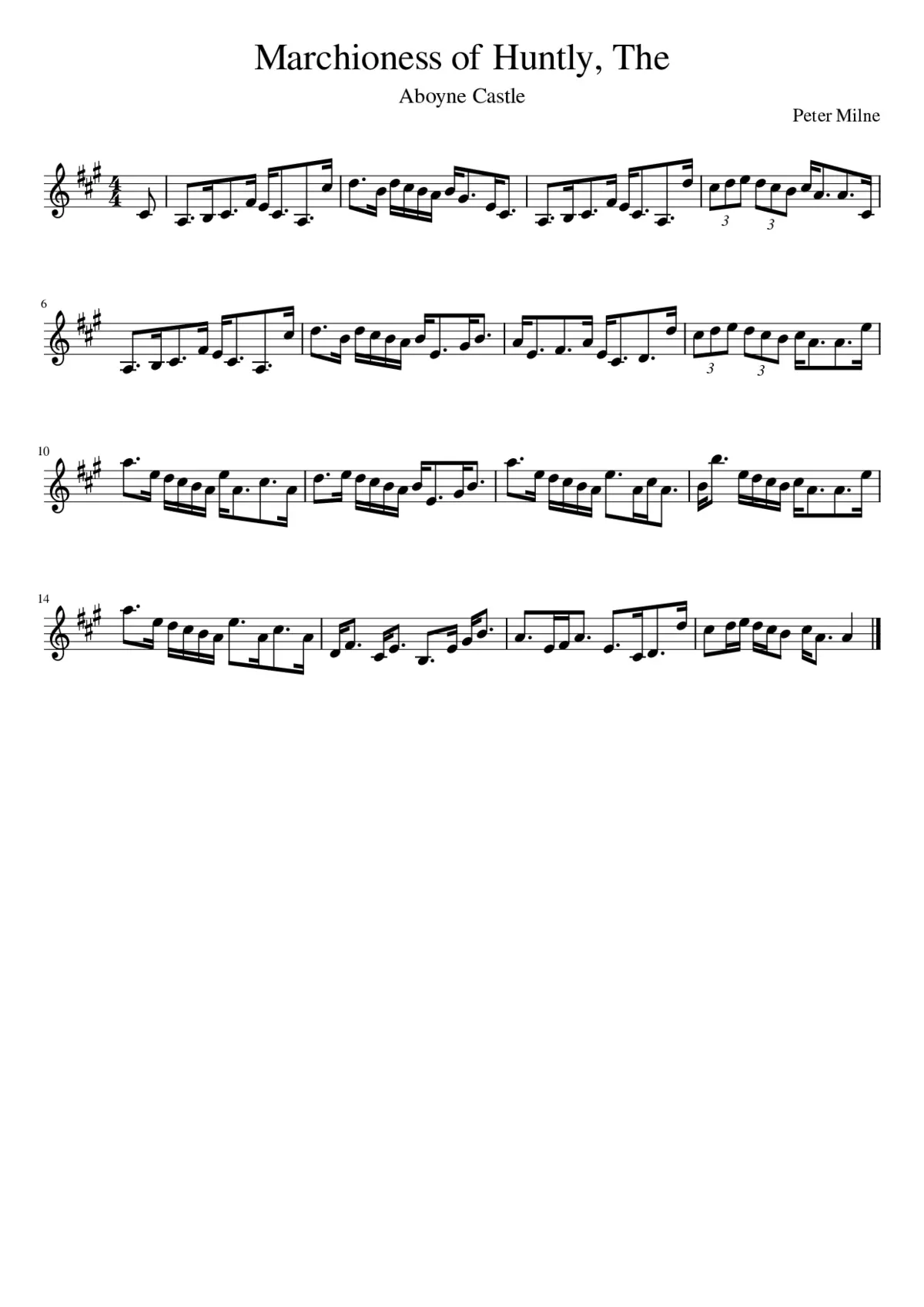 the Marchioness of Huntly - Page 1