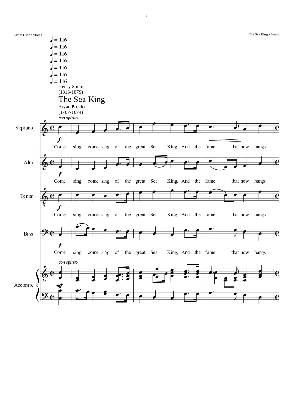 The Sea King - Page 1