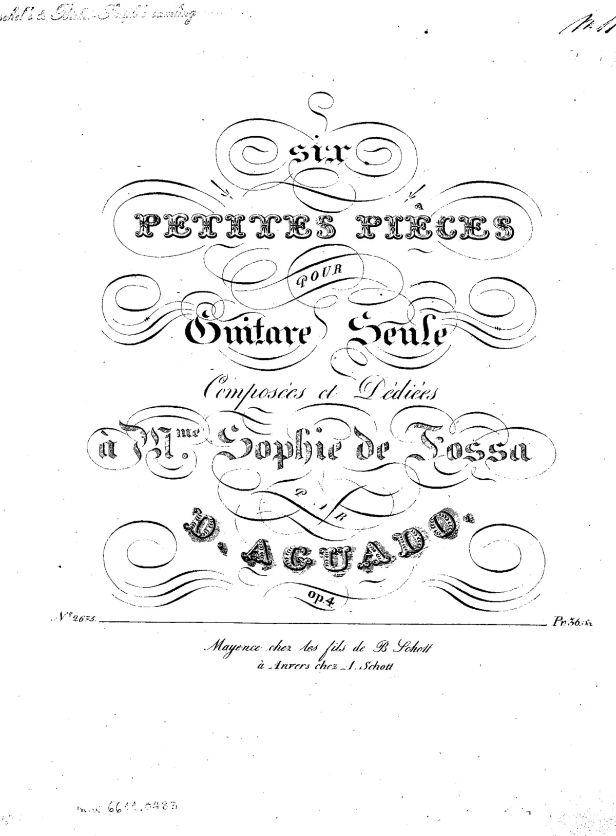 6 Petites Pièces - Page 1