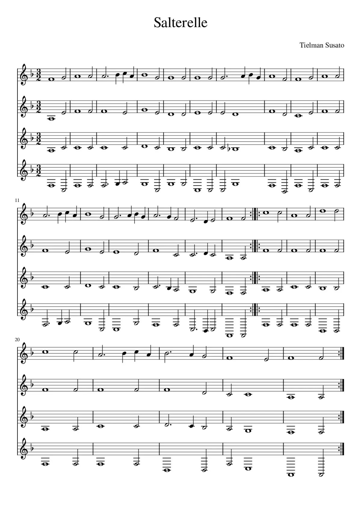 Salterelle - Page 1