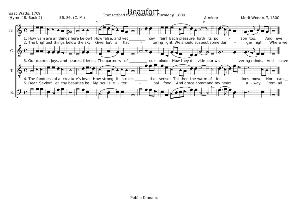 Beaufort - Merit Woodruff - Page 1