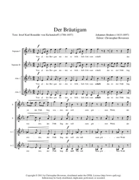 Der Bräutigam, Op. 44, No. 2
