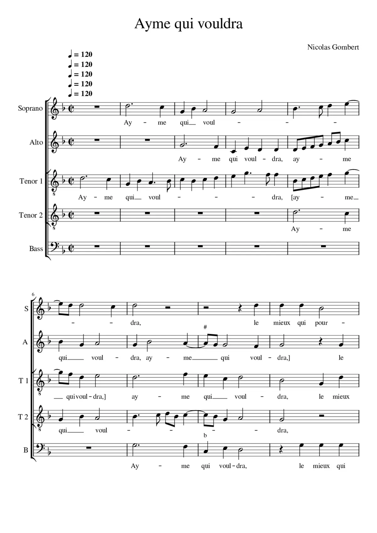 Ayme qui vouldra - Page 1