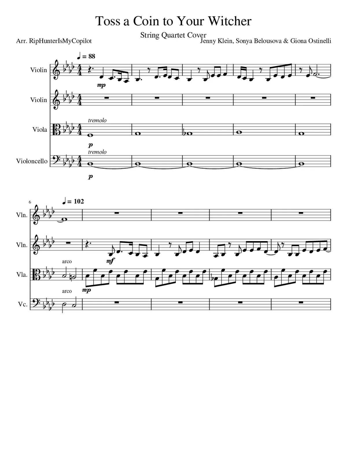 Toss a Coin to your Witcher - Page 1