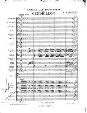 Suite d'orchestre de Cendrillon