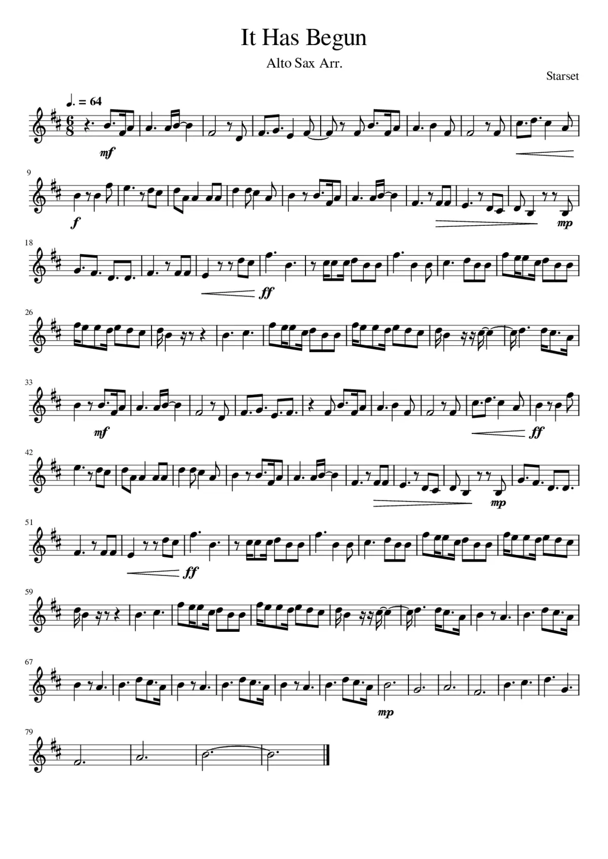 it has begun - Page 1