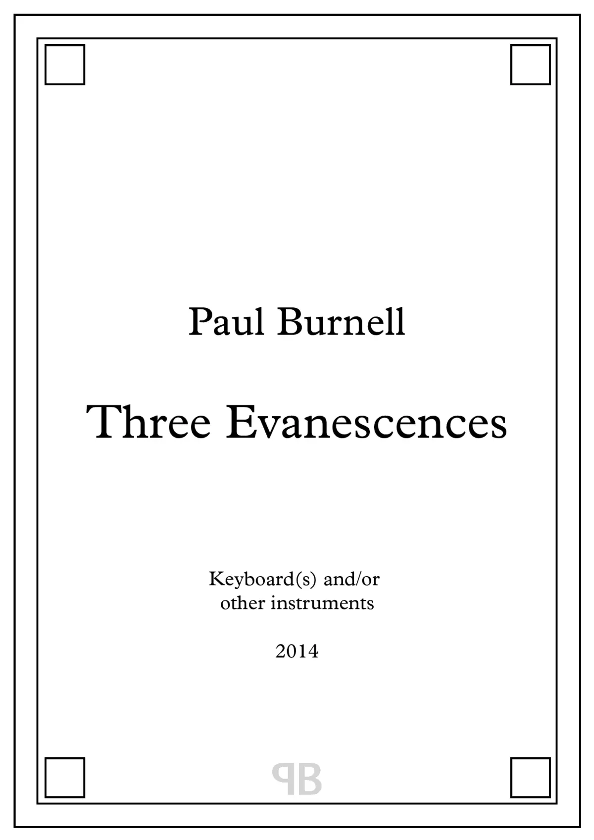 3 Evanescences - Page 1