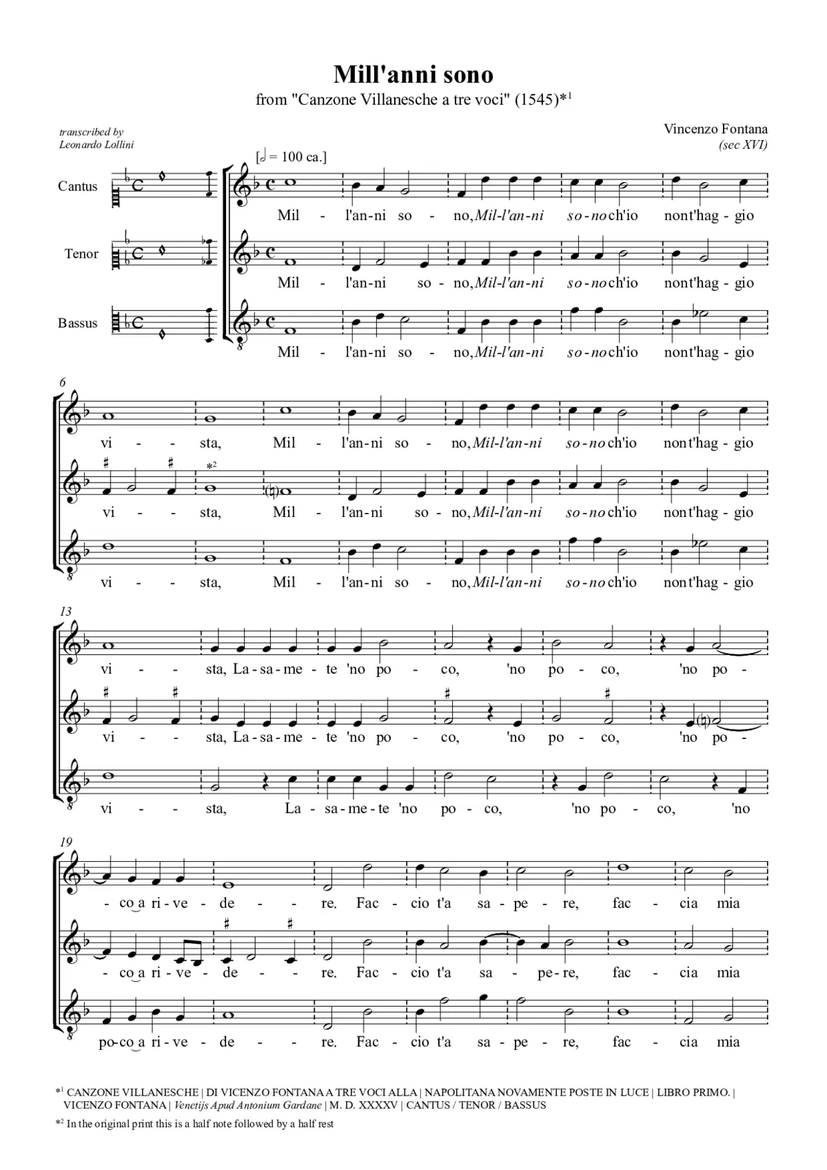Mill'anni sono - Page 1